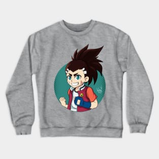 Aiger Akabane from Beyblade Burst Turbo / Super Z Crewneck Sweatshirt